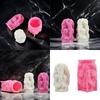 Candle Moulds Hand Castings Molds DIY 3D Silicone Mould Delicate Candle Silicone Handicrafts Moulds for Candle Making