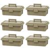 JEJ Astage Toolbox ST 380AS Sand Set of 6 Beige,