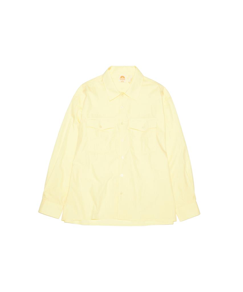 HELLO SUNRISE Hs Safari Shirt Jacket_Washed Yellow