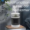 3 In 1 Desktop Heater Home Heater Humidifier With Night Light  Heater Room Heating Stove Household Portable Electric Heater