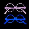 Fluorescent Glasses Frame for Nightclub Light Up Party Glasses Unisex Frame for Halloween Dance Show Props Party Eyewear