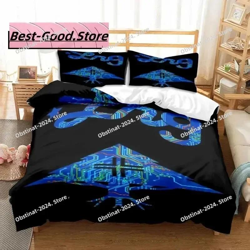 3D Clothing Brand LRG Logo Bedding Set Printed Bed Set With Pillowcase Bed Duvet Cover Soft Single Double Queen Super King Size