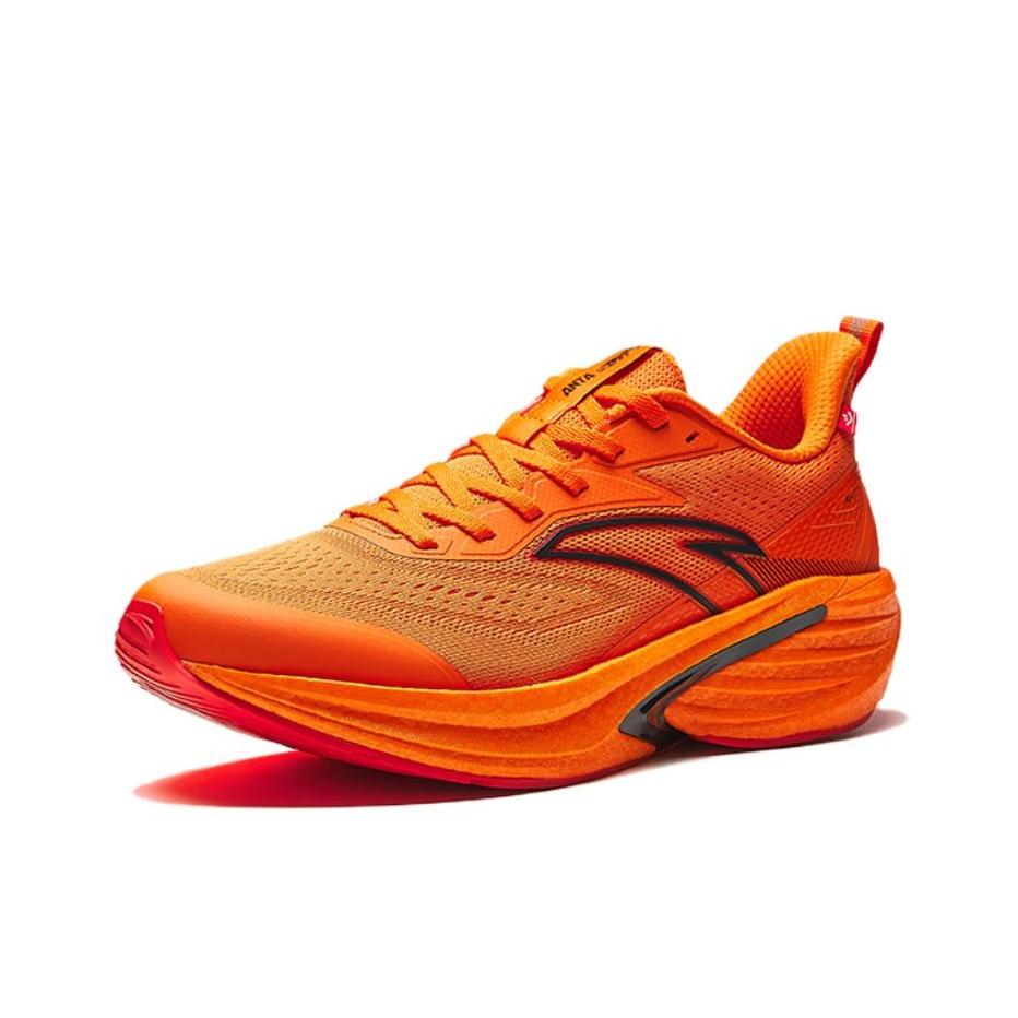 Anta Rocket 7 Nitrogen Technology Comfortable Durable Lightweight Low-Top Casual Running Shoes Men sneaker Flame-Orange-Red 112545581-6