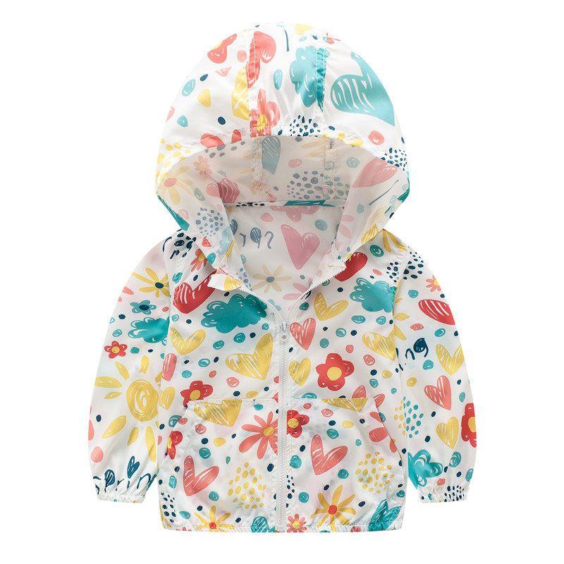 Zip-up Shirt Thin Jacket Children's Sun Protection Clothing