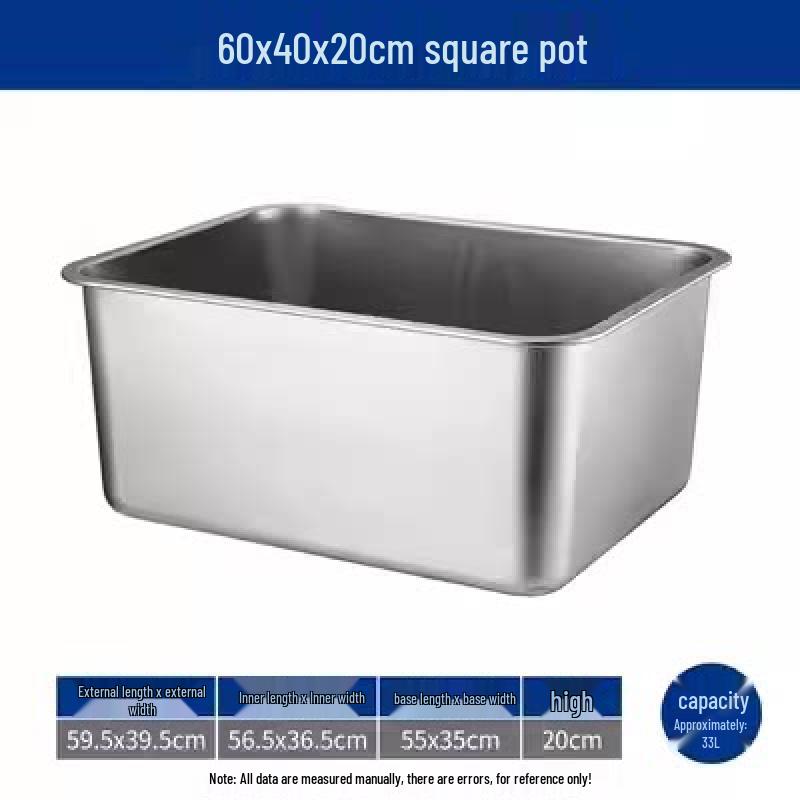 Stainless Steel Rectangular Multi-Purpose Pan