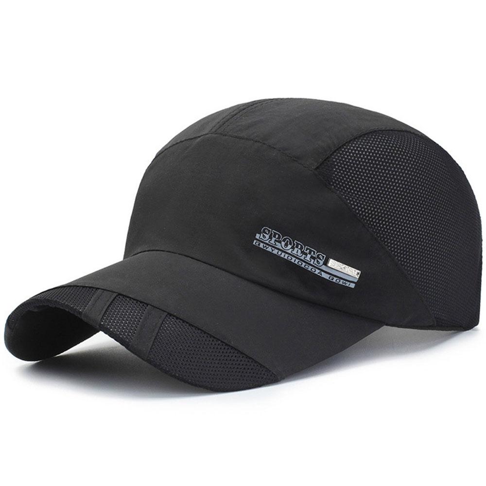 Summer Men's Baseball Cap for Sports Quick-Dry Mesh Women Sun Hat outdoor Fishing Running Sunscreen Hats for Young Travel Cap