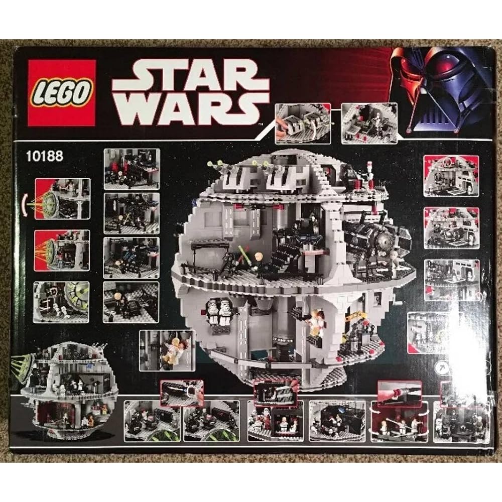 Lego Star Wars Death Star 10188 Building Set with Detailed Design and Collectible Features