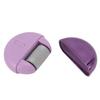 Rechargeable Electric Foot File Portable Waterproof Electronic Foot File Pedicure Tool for Feet Purple