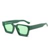 Multicolor Large Square Frame Sun Glasses Wide Legs Men UV400 Eyewear  Unisex