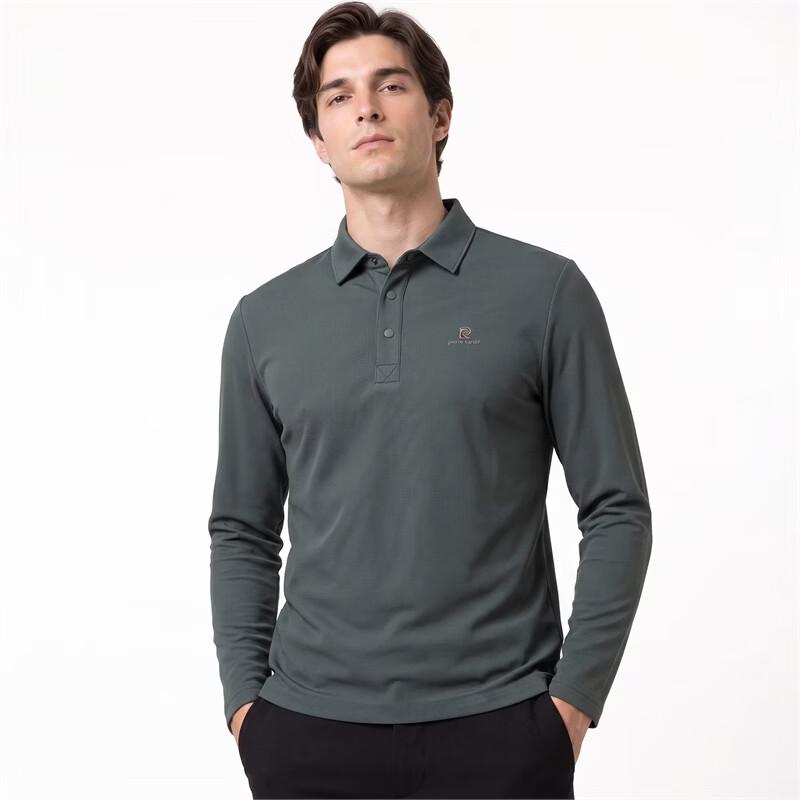Pierre Cardin Men's Long-Sleeve Polo Shirt