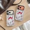Anti-Drop Electroplated KT Cat Drip Glue Case for iPhone 14/13 Pro Max