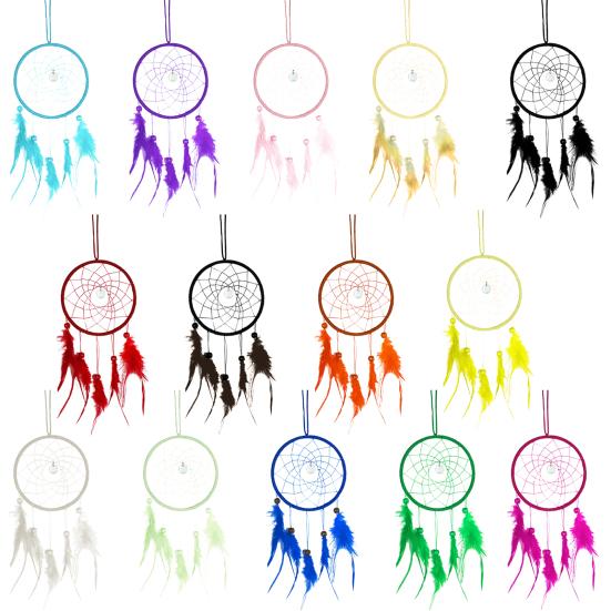 1 Set Dream-catcher Making Kit Exquisite Wide Application Wire DIY Decorative Hanging Crochet Kit for Gift