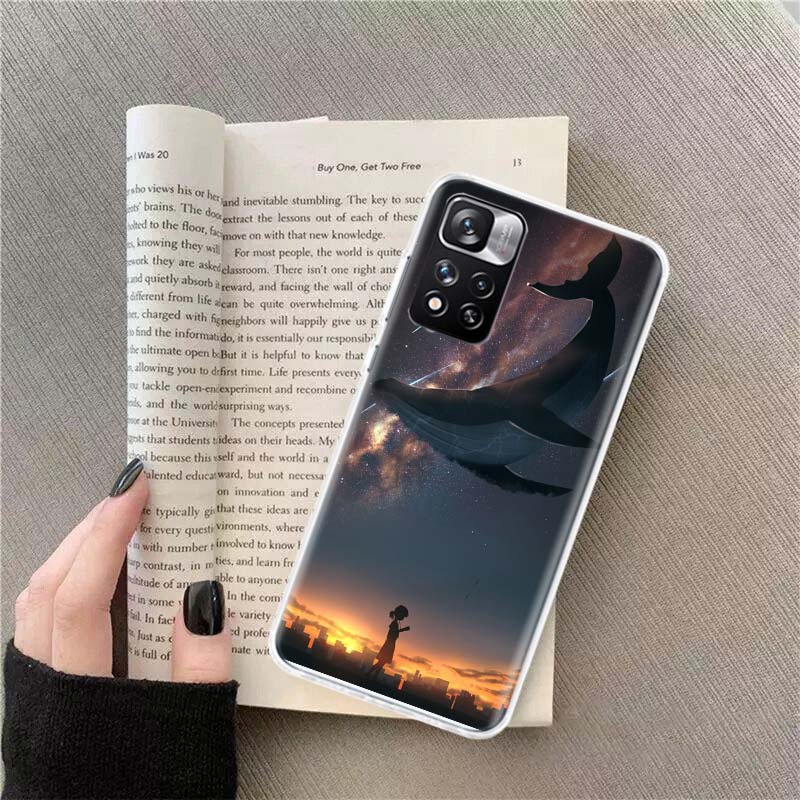Whale Sea Giant Phone Case For Xiaomi Poco F7 14 Ultra Mi 15 10 11 Lite X7 X6 X5 X3 M5S M6 10T 11T F6 F5 Pro F4 GT Cover