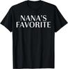 Nana's Favorite Family Baby Grandchild Quote T-Shirt Unisex T-Shirt