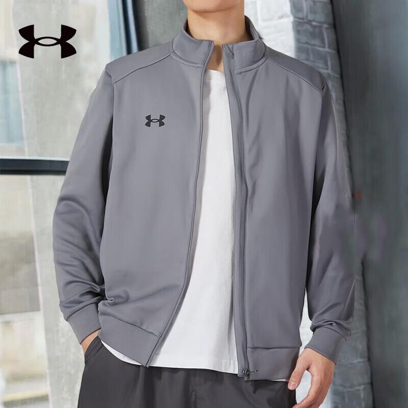 Under Armour Unisex Stand Collar Casual Knit Jacket 3XL