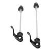 Bike Quick Release Skewers Bike Front and Rear Hub Skewers for Road Bike Mountain Bike BMX Black