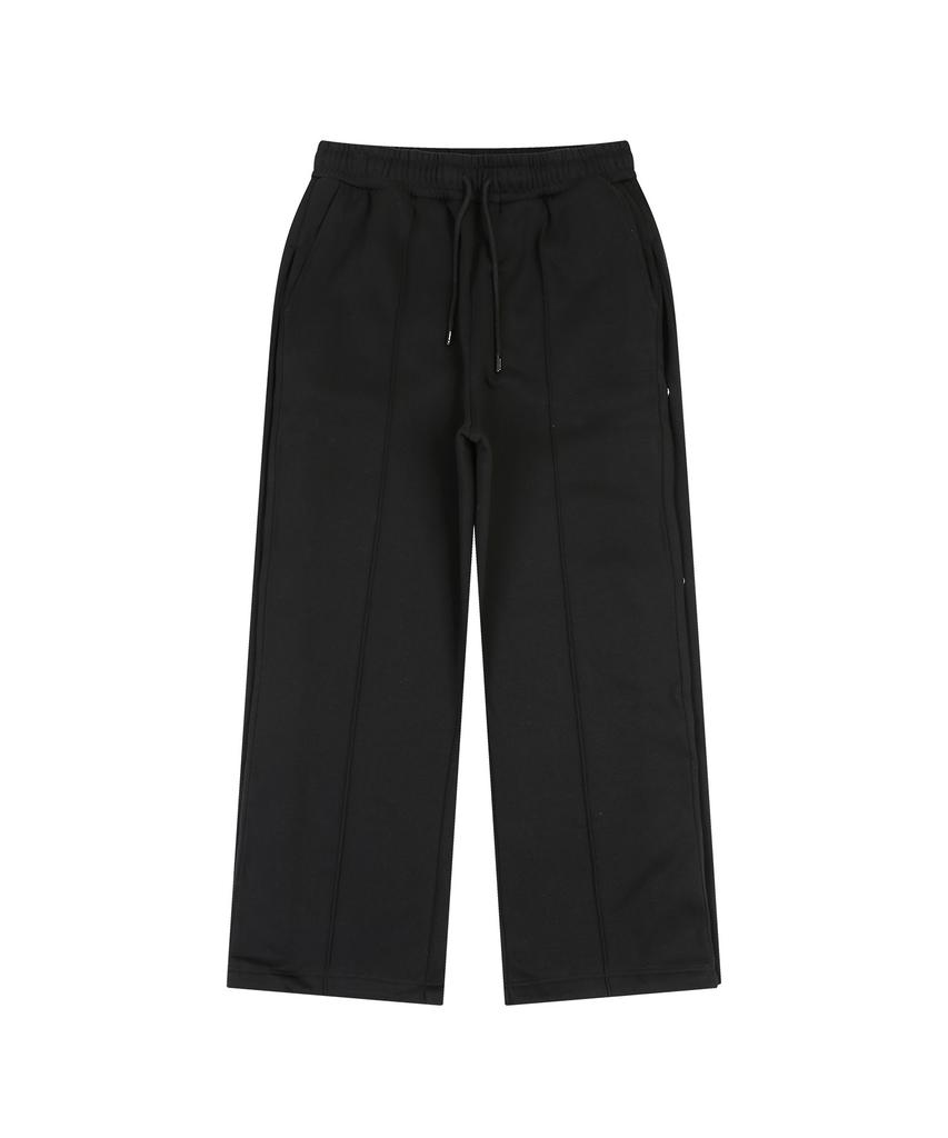 W STANDARD Snap Detail Wide Pants [3 Colors]