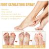 Foot Peeling Spray for Dry Cracked Feet,Instant Exfoliating Foot Spray with Orange Oil,Gentle Foot Peel Mask for Dead Skin Removal Nourishing