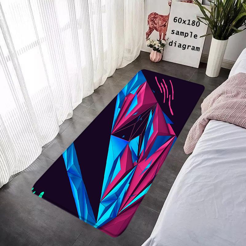 Floor Mat Non-slip Foot Rug for Entryway V-Volcom Hallway Carpet Kitchen Water Adsorbed Rugs Fluffy Bedside Mats Home Decoration