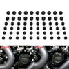 60 Stück Motorrad-Motor-Schraubkappenabdeckungen Für Harley M8 Touring Electra Glide FLHX FLHR 2017-Up Softail Fat Boy FLHC 2018-Up