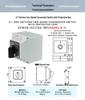 Zhuochao SZW26-32/C02.1BF 01 Two-Position Rotary Switch with Protective Box
