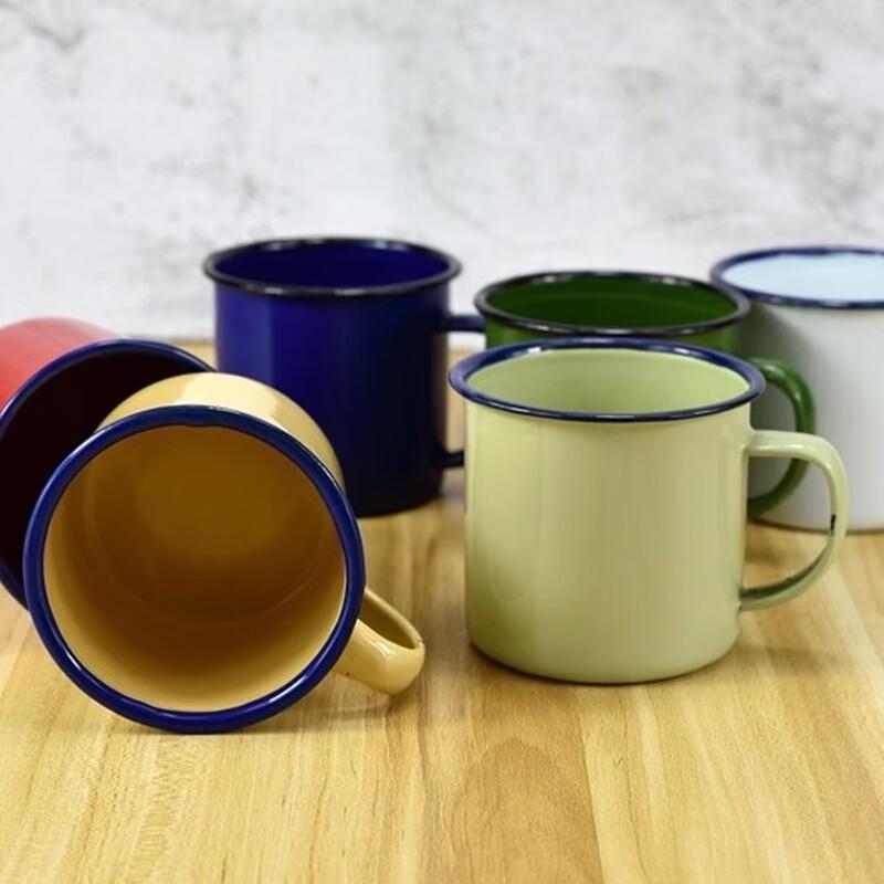 OLOEY Vintage Enamel Mug