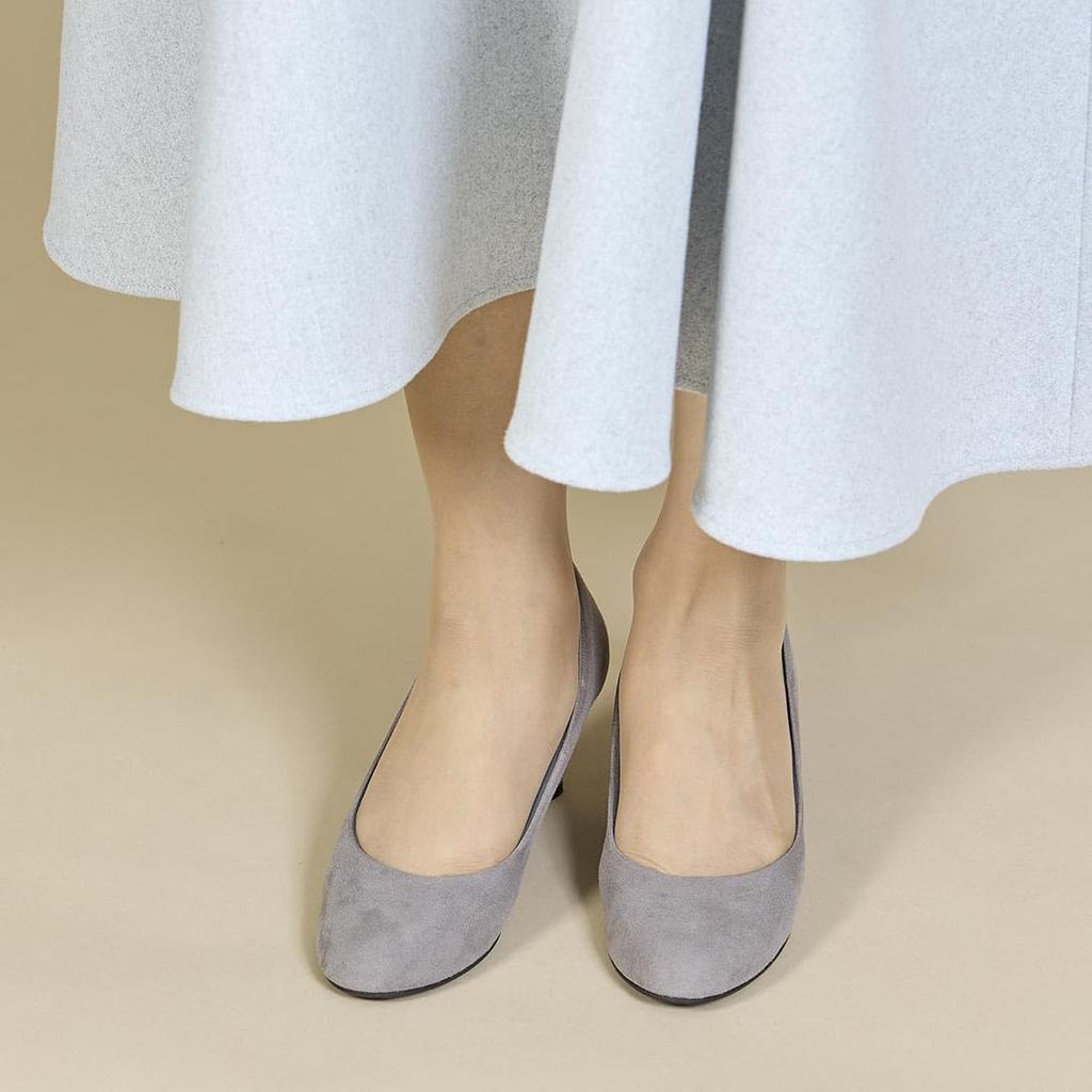 Pitti Pumps mit runder Spitze, schlicht