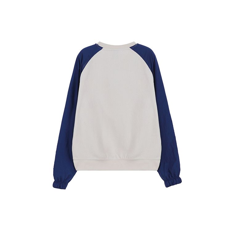 Nike Air Fleece Crew Neck Sweatshirt Men Tops Blue White BV5188-072