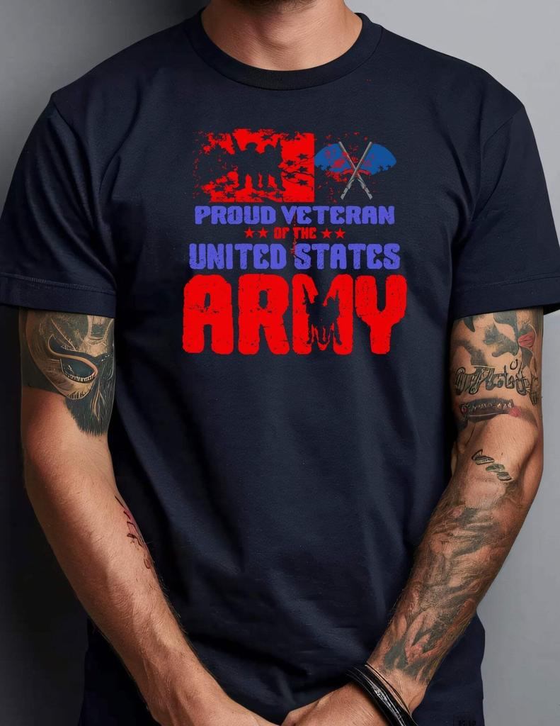 Proud Veteran T-Shirt | Military US Army T-Shirt