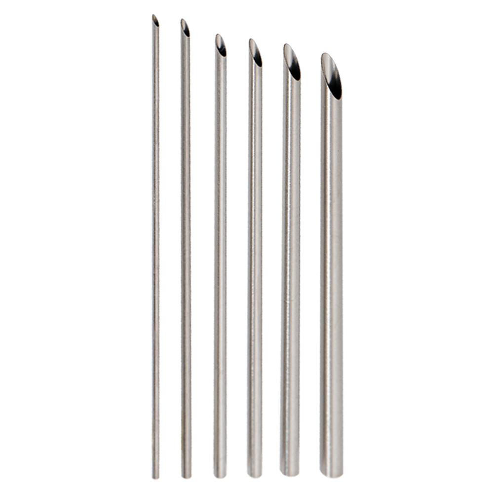 6 Stück/Set Locher aus Edelstahl für Töpferton Löcher Bohren Skulptur Schnitzen Schneiden Lochen Werkzeuge Topf Vase Modellierwerkzeug