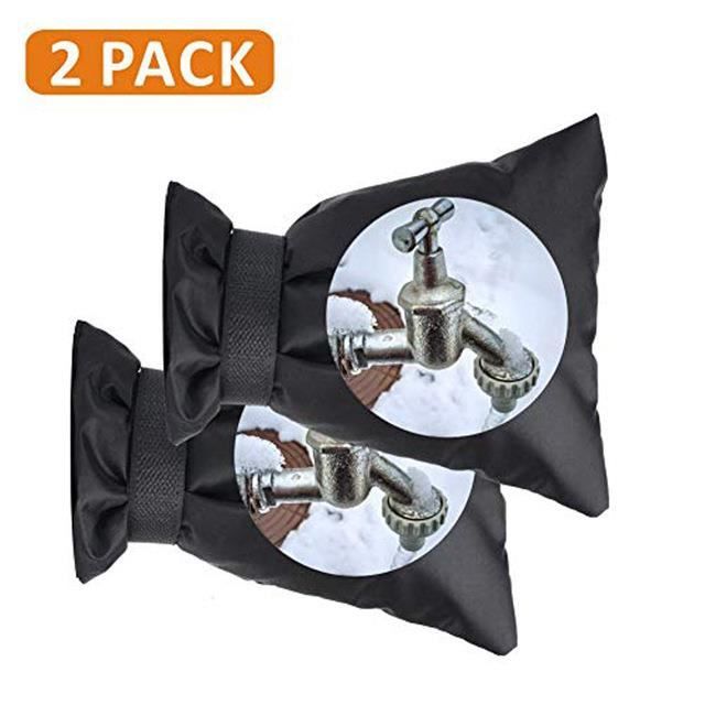 

Housse de Robinet pour L extérieur - Protection Manchon Anti Gel - Noir