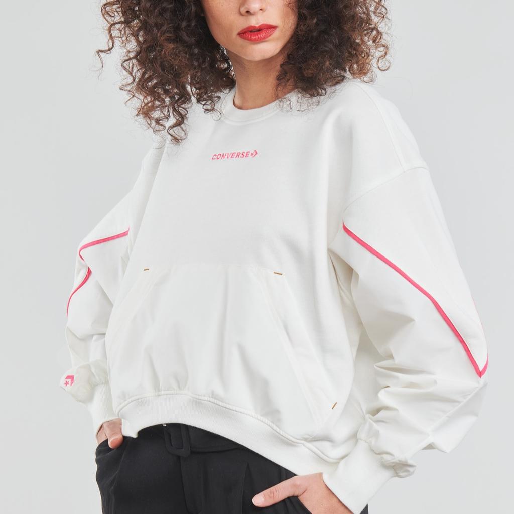 Converse Sweatshirt Women's White 10021058-A03