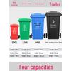 Heavy-Duty Outdoor Recycling Bin