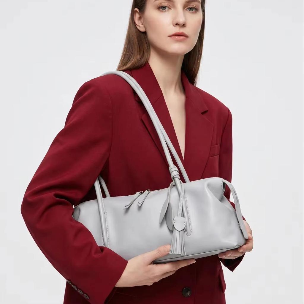 Luxury Handbags Female Underarm Bag Shoulder Bag Women Bags New Fashion 2025 Genuine Cowhide Leather