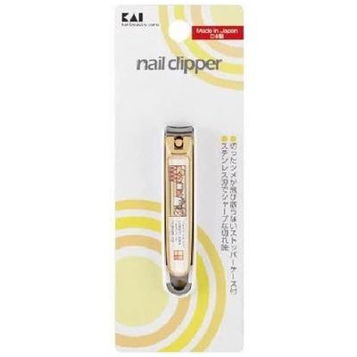 KAI Nagelknipser S, hergestellt in Japan, gebogene Klinge, Hand, neuer Nagel KE0611