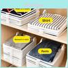 Thickened Clothes Folding Bar For Wardrobe With Layered Organizer For Household Use