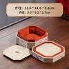 Chinese Style Handmade Embroidered Jewelry Brocade Tiandi Gai Ancient Style Jewelry Storage Gift Packaging Box Various Styles
