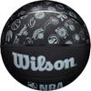 Wilson NBA All Team Basketball Size 7 24.5cm Diameter Black
