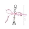 Cute Ballet Shoes Bowknot Keychain Hanging Decorations Keyring Hanging Ornament