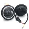 2pcs 30W 4.5 Inch Motorcycle Led Fog Light 6000K DRL Led Headlamp for Harley Moto Motorbike Working Lighting Bulb for Car ATV .