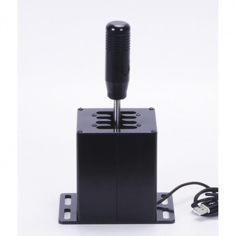 7SIM JACK Gear Shift for Racing Simulation: Compatible with Logitech G27/G29 & Thrustmaster T300.