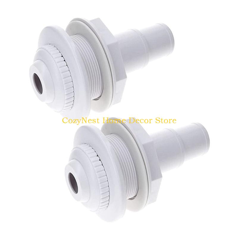92MF Pool Return Nozzle Easy Installs & Adjustable Jets Pool Wall Return Jets Nozzle Set