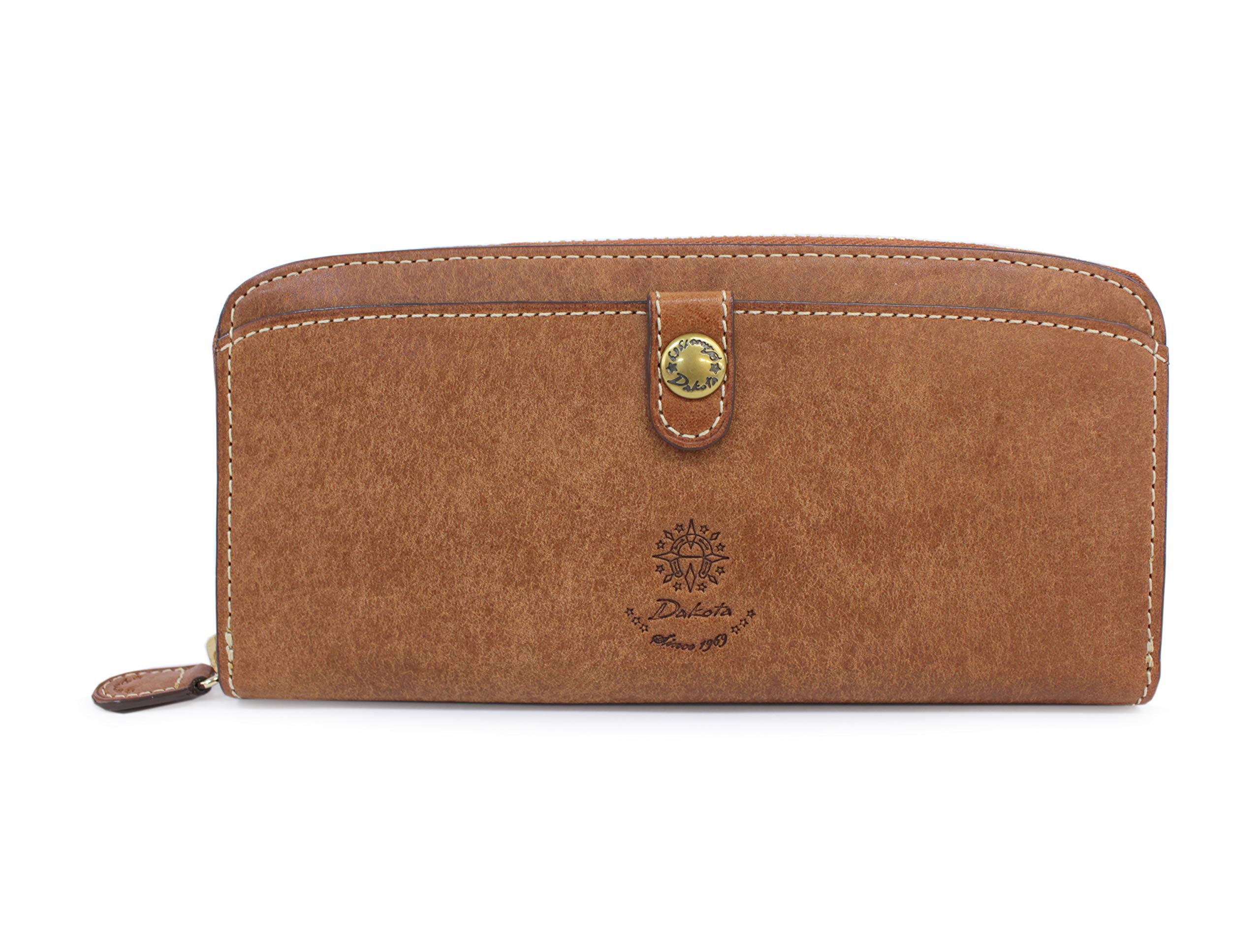 

Dakota Round Zipper Long Wallet Coraggio 0036442 (Brown (40))