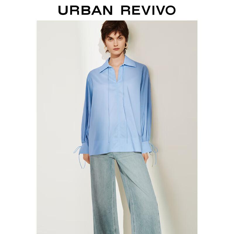 UR Women s Loose Tie-Waist Blouse S