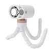 Mini Handheld Stroller Fan Personal Portable Baby Rechargeable Turbo Fan with Flexible Octopus Tripod Semiconductor