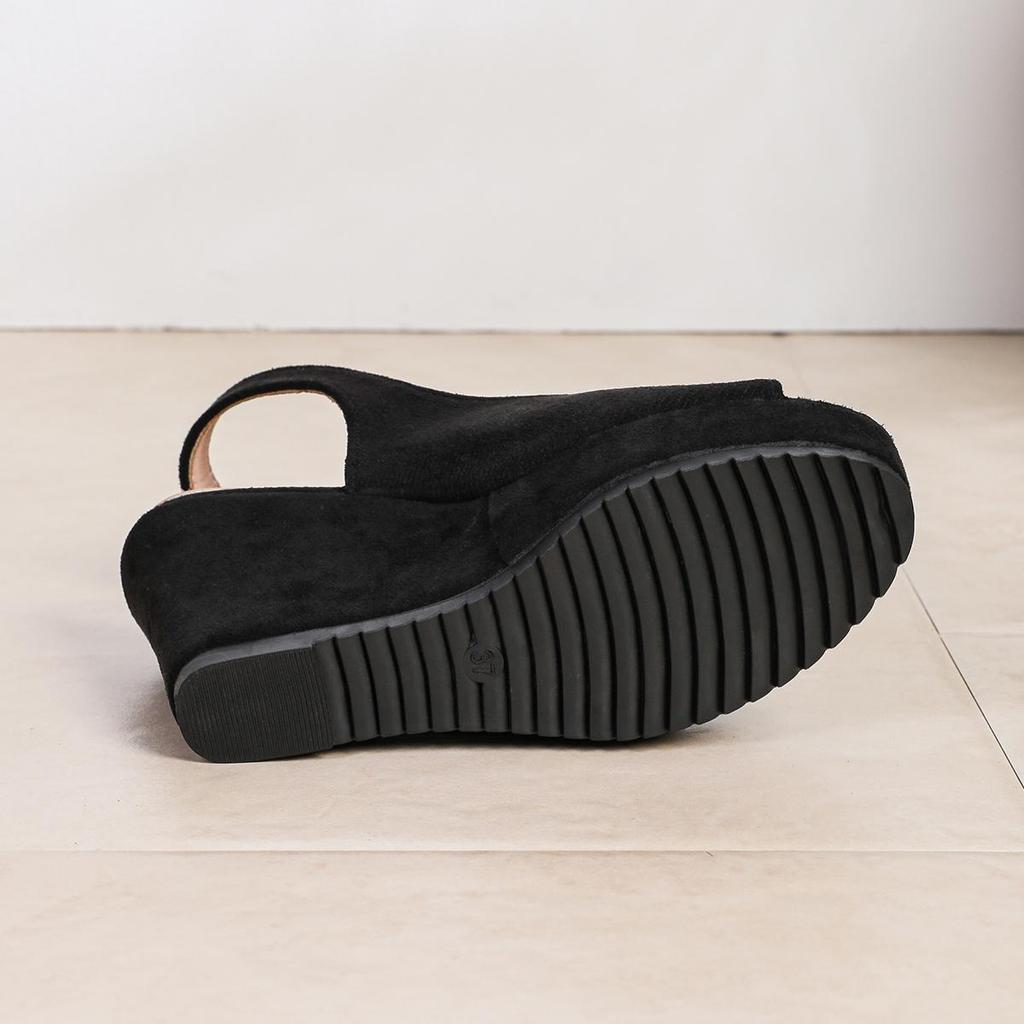 Wedge Sandals for Women Open Toe Summer Slippers Platform Heels 10.5cm High Heel Slides Comfortable Fashion Ladies Footwear