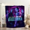 Do Mundo de John Wick Cobertor Bailarina Macio e Amigo da Pele Para Sofá Cama Soneca Colcha Cobertor de Todas as Estações