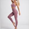 Women's High Waist Yoga Pants Tummy Control Scrunch Butt Lifting Leggings with Pockets, Quick Dry Breathable Seamless Sports Gym Athletic Pants