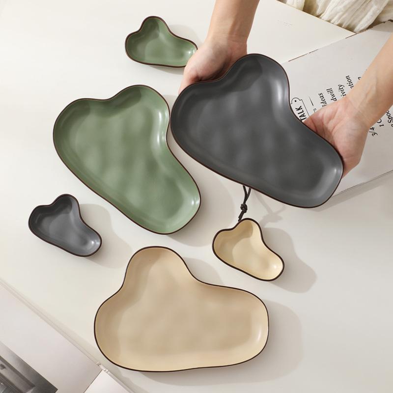 Nordic Style Ceramic Spoon Rest and Dipping Sauce Dish