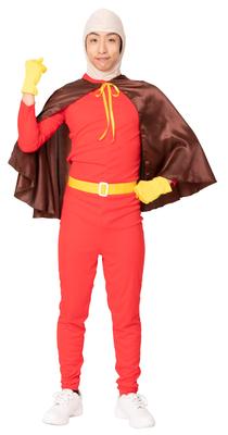 Clearstone Character Research Club Cosplay Halloween Everyone's Cape Man Unisex Red